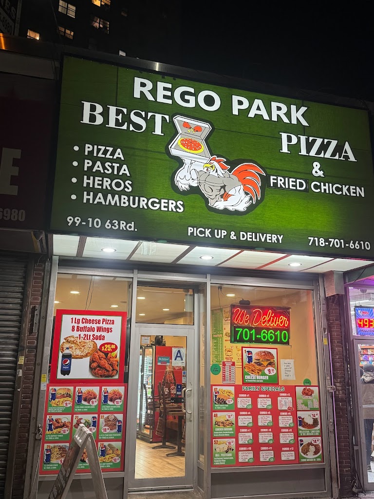 Image of Rego park best pizza and Fried chicken