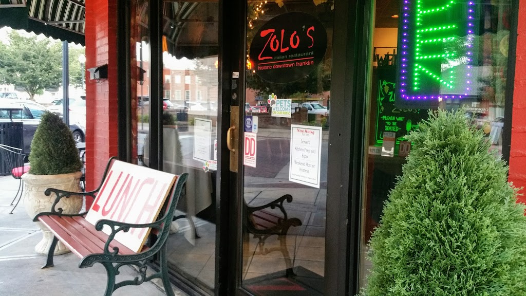 Image of Zolos Italian Restaurant