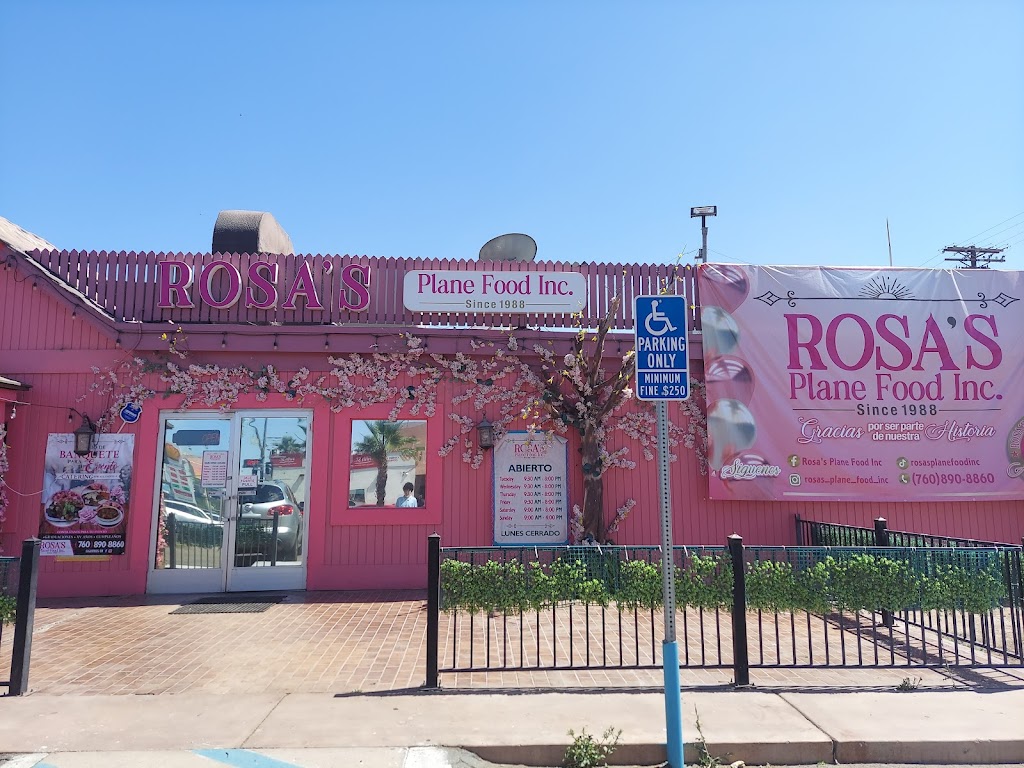 Image of Rosa's Plane Food Inc.